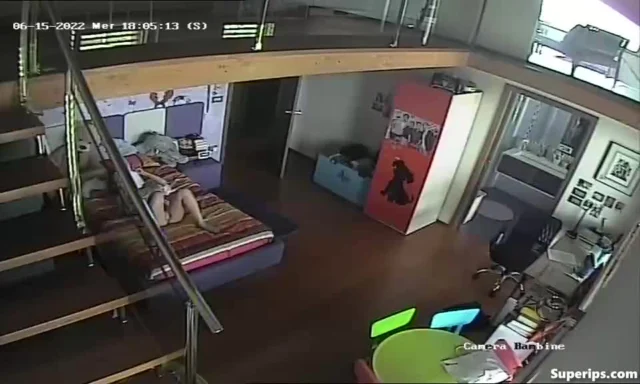 IPCAM – French teen in a thong watches porn IPCAM – French teen in a thong watches porn