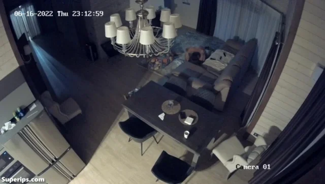 IPCAM – French man gives oral sex to his wife on the floor IPCAM – French man gives oral sex to his wife on the floor