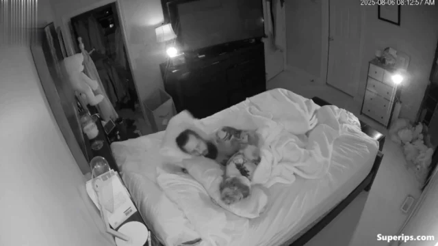 IPCAM – American tattooed wife gets fucked in her sleep IPCAM – American tattooed wife gets fucked in her sleep