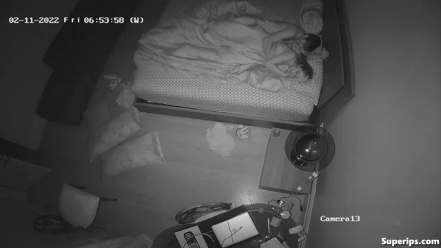 IPCAM – American teens fuck in their parents’ bed IPCAM – American teens fuck in their parents’ bed