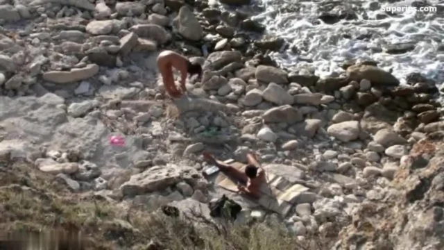 Beach Porn – American skinny nudist couple Beach Porn – American skinny nudist couple