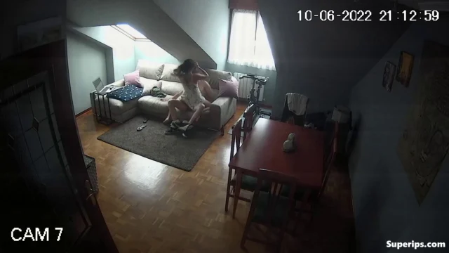 IPCAM – European brunette woman rides her husband IPCAM – European brunette woman rides her husband