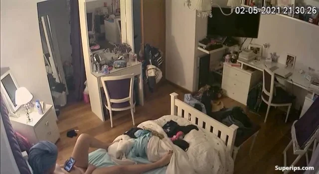 IPCAM – Young redhead masturbates while watching porn IPCAM – Young redhead masturbates while watching porn