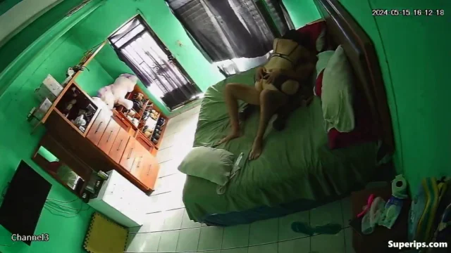 IPCAM – Old Latin couple fucks in their bed – Part 2 IPCAM – Old Latin couple fucks in their bed – Part 2