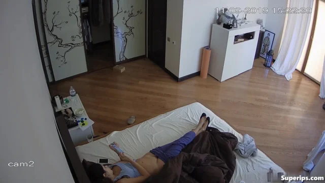 IPCAM – British skinny girl masturbates on her bed IPCAM – British skinny girl masturbates on her bed