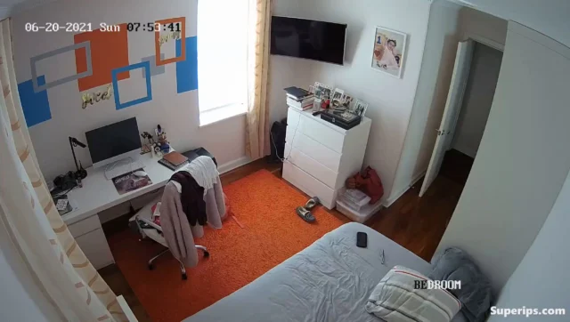 IPCAM – American girl naked watching porn IPCAM – American girl naked watching porn