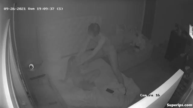 IPCAM – Naughty teen couple fucks wildly in their bed IPCAM – Naughty teen couple fucks wildly in their bed