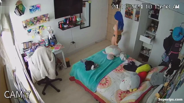 IPCAM – Naked Latina college girl in her room IPCAM – Naked Latina college girl in her room