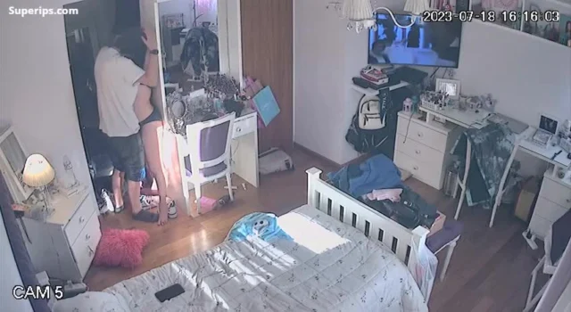 IPCAM – Horny college couple has sex in the bedroom IPCAM – Horny college couple has sex in the bedroom