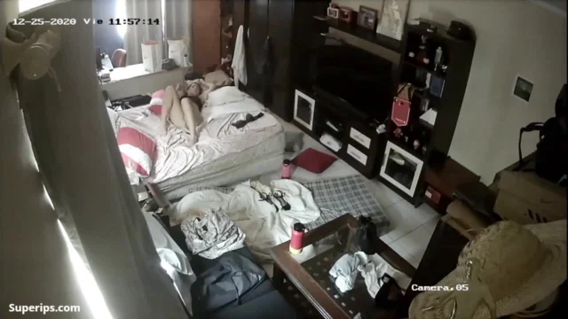 IPCAM – Spanish couple is having sex in their bedroom IPCAM – Spanish couple is having sex in their bedroom