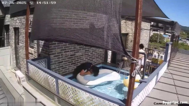 IPCAM – Naughty Korean couple in the pool IPCAM – Naughty Korean couple in the pool