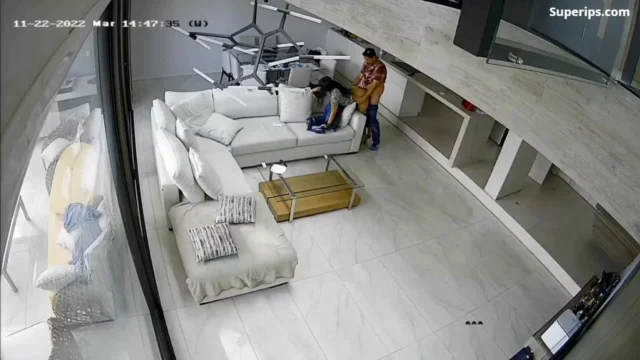 IPCAM – Turkish couple has wild sex in their living room IPCAM – Turkish couple has wild sex in their living room