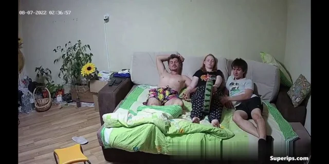 IPCAM – Naughty European family fucks in her bed IPCAM – Naughty European family fucks in her bed
